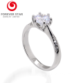 New arrived white gold Moissanite Engagement diamond Ring